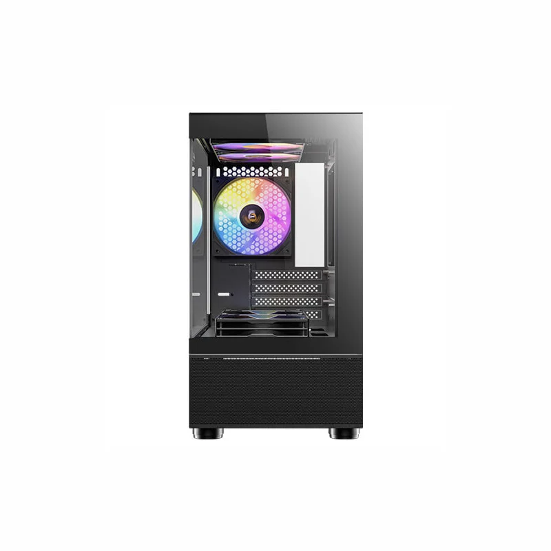 Antec CX200M Elite Micro-ATX | ITX RGB Mini-Tower Gaming Chassis - Black