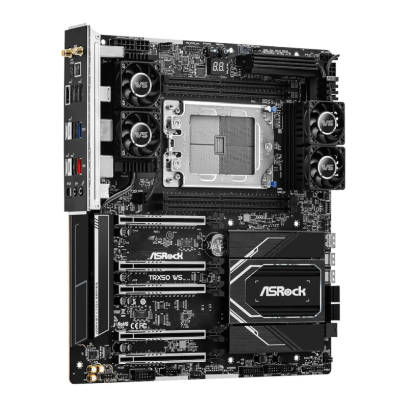ASRock TRX50 WS AMD TR5 EATX Gaming Motherboard