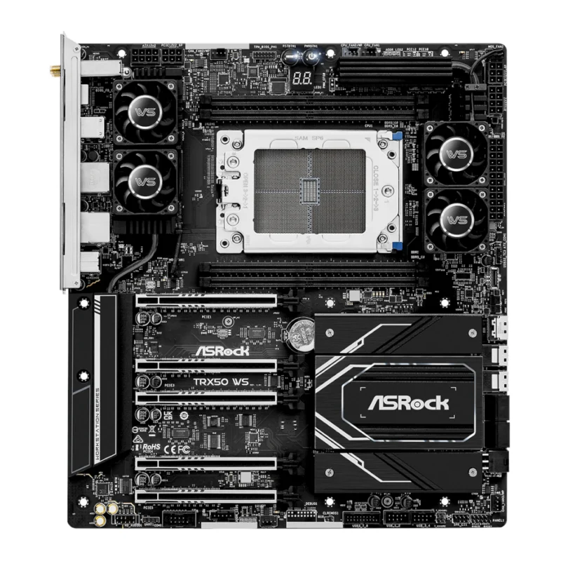 ASRock TRX50 WS AMD TR5 EATX Gaming Motherboard
