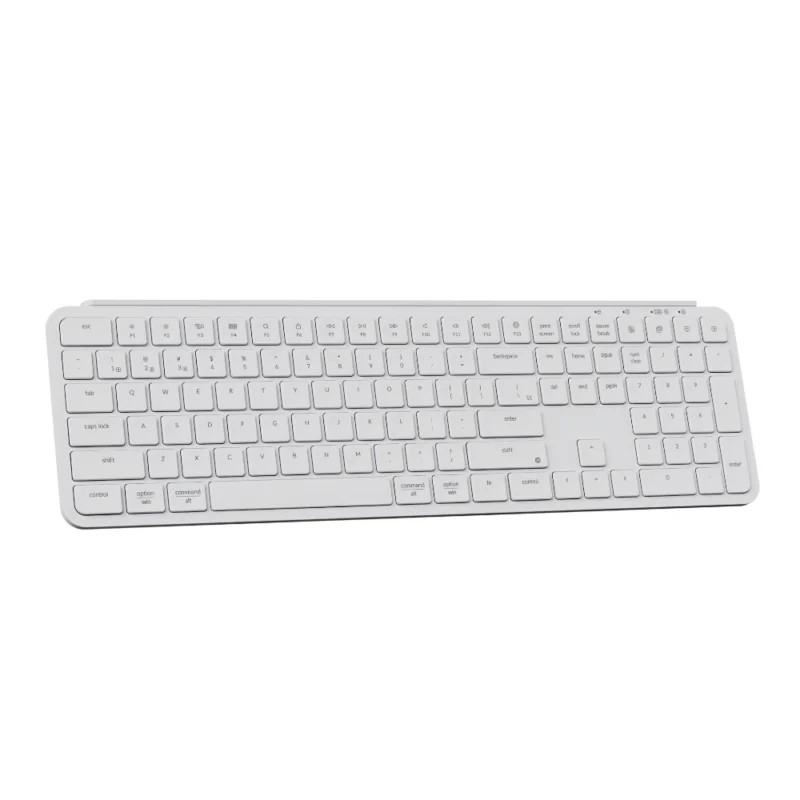 Keychron B6 Pro Ultra-Slim 100% Wireless Keyboard – Ivory White