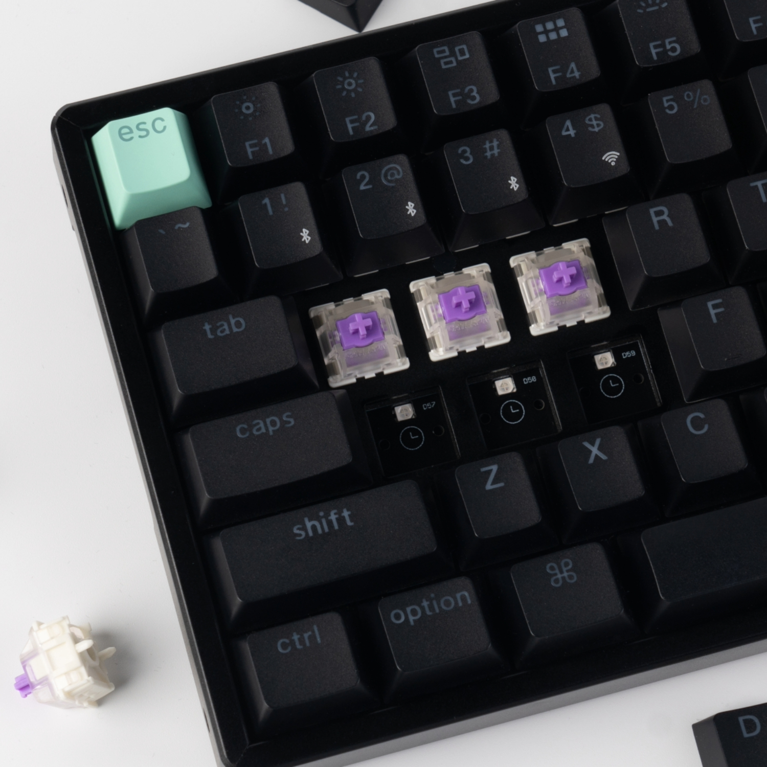 Keychron K4 HE 96% Magnetic Switch Hot-Swap RGB Wireless Keyboard – Black - Image 7