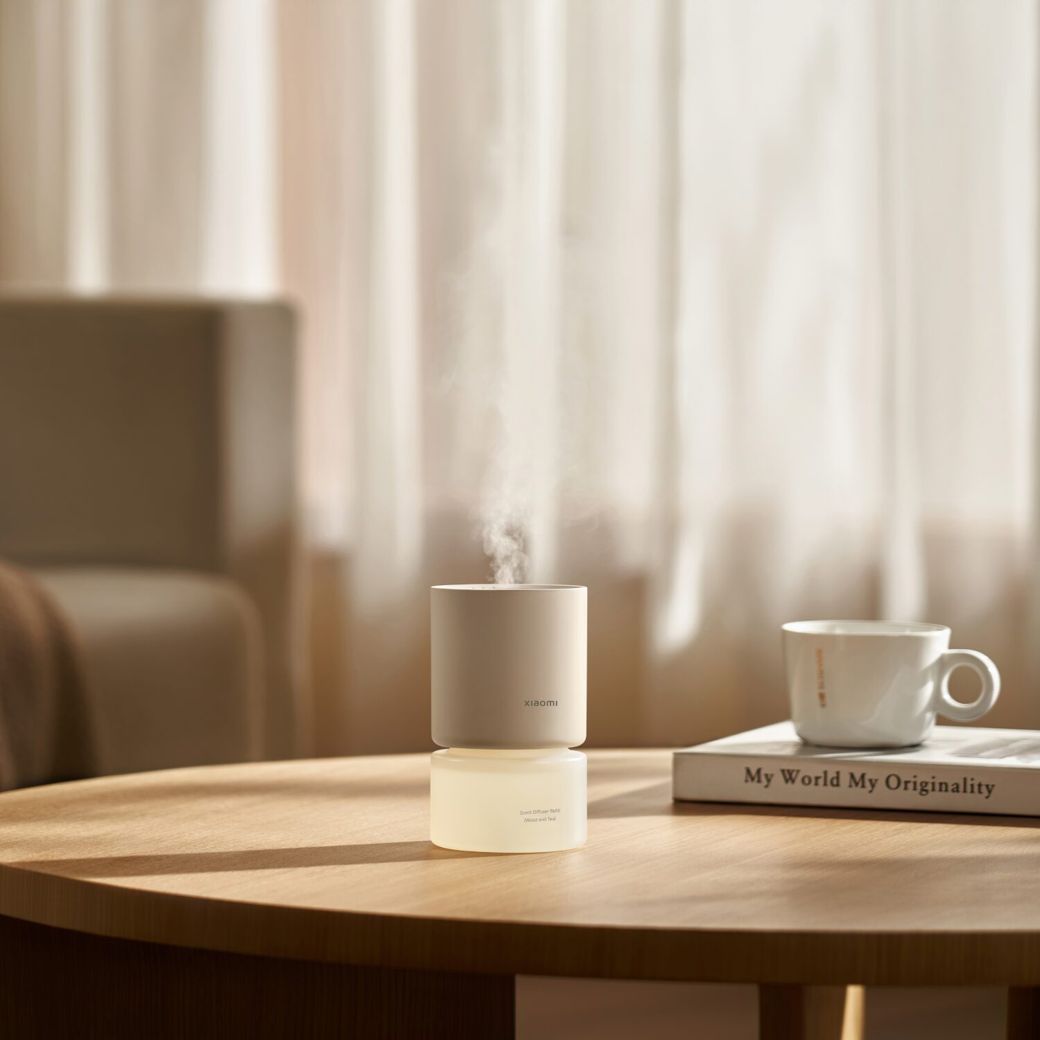 Xiaomi Smart Scent Diffuser (Smart App Control, RGB Ambient Lighting, Motion Sensor, 50-Day Battery) - Image 8