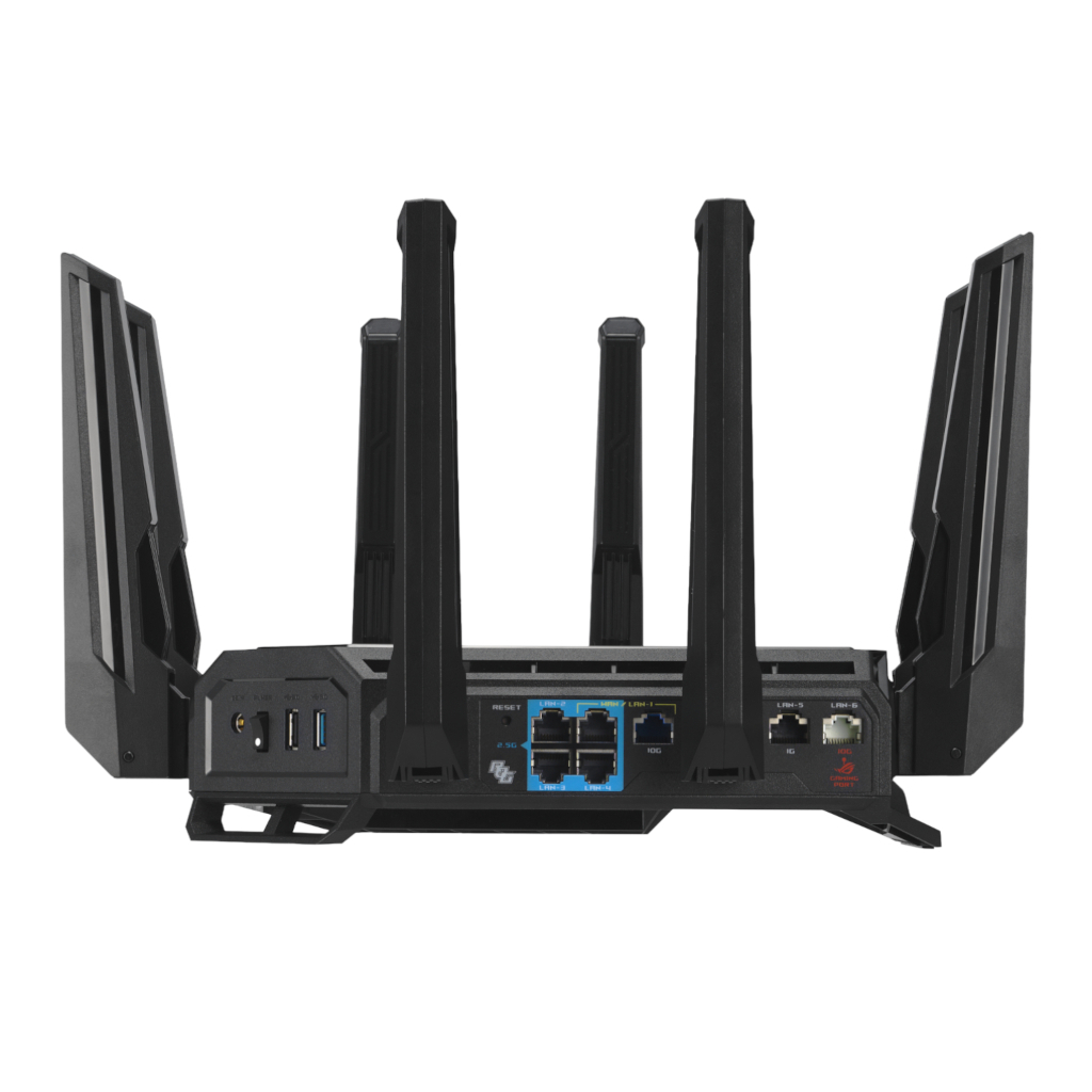 ASUS ROG Rapture BE19000 Wi-Fi 7 Tri-Band Gaming Router with Dual 10G Ports - Image 5