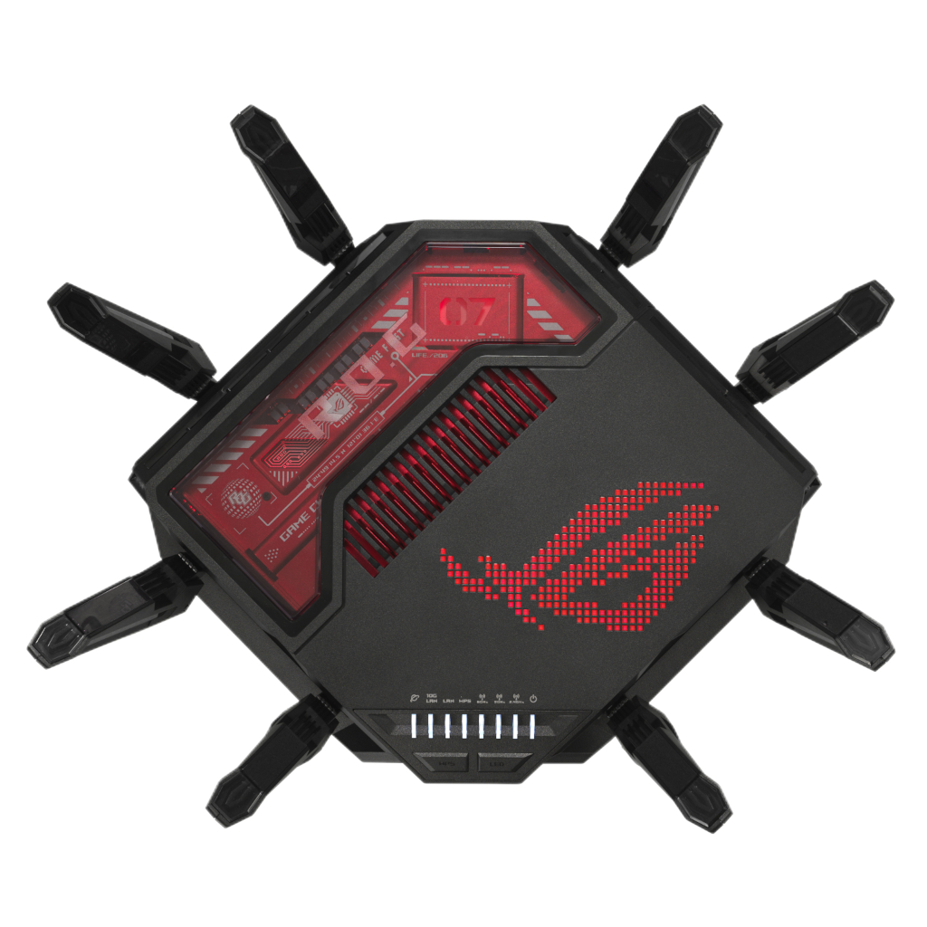 ASUS ROG Rapture BE19000 Wi-Fi 7 Tri-Band Gaming Router with Dual 10G Ports - Image 2