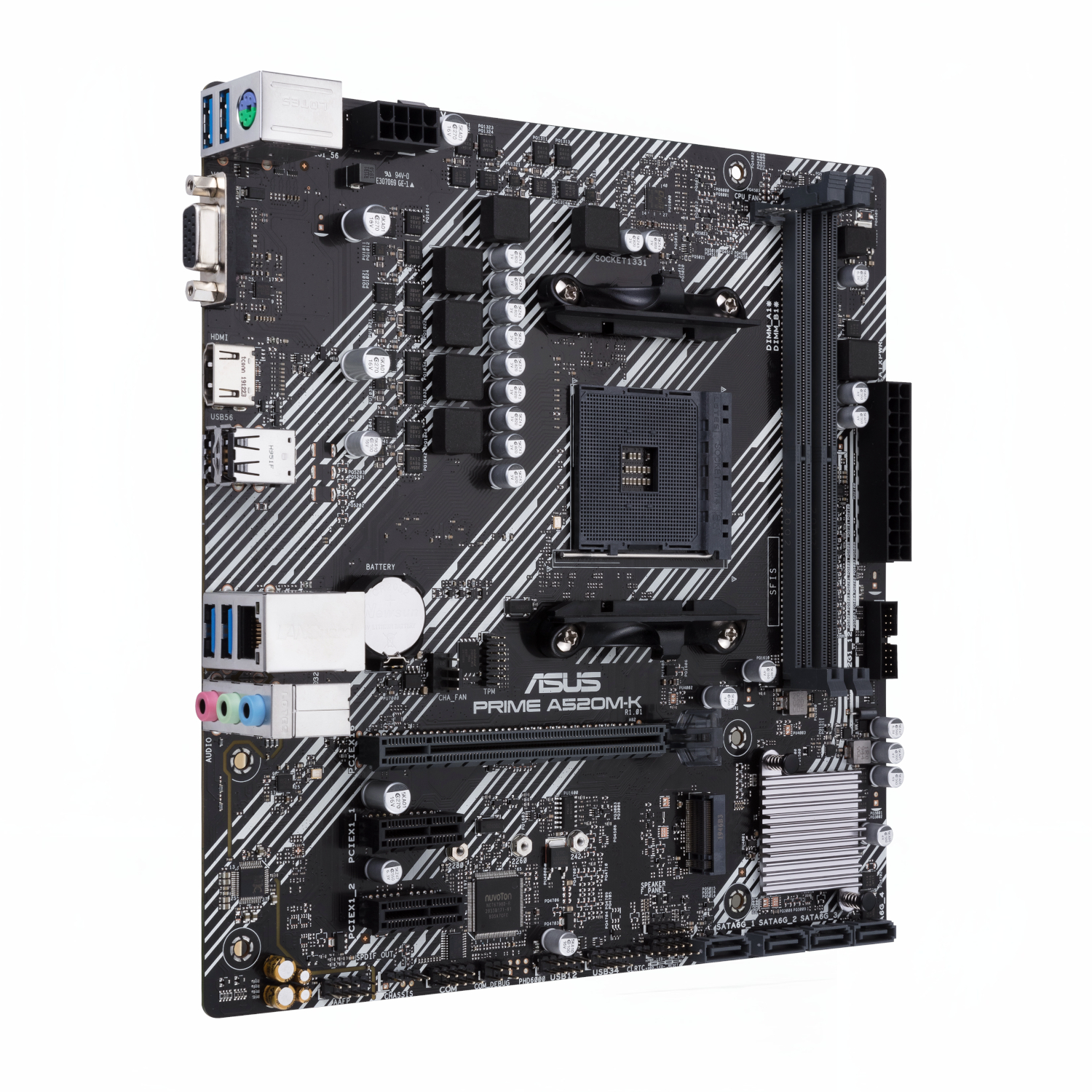 PCBuilder AMD Ryzen 5 3400G HOME MASTER Windows 11 Desktop PC - Image 4