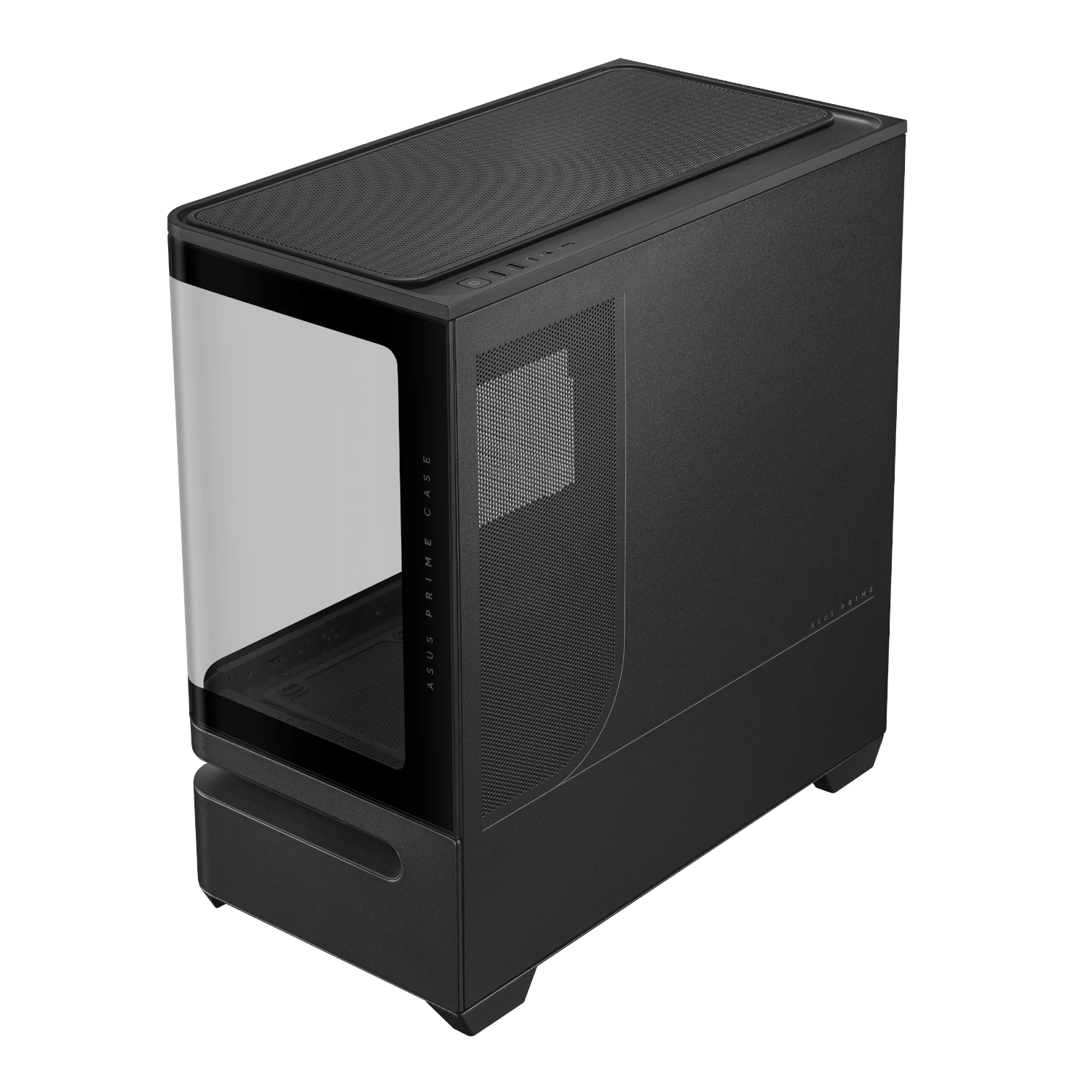 ASUS Prime AP202 ARGB Micro-ATX Gaming Chassis - Black - Image 3
