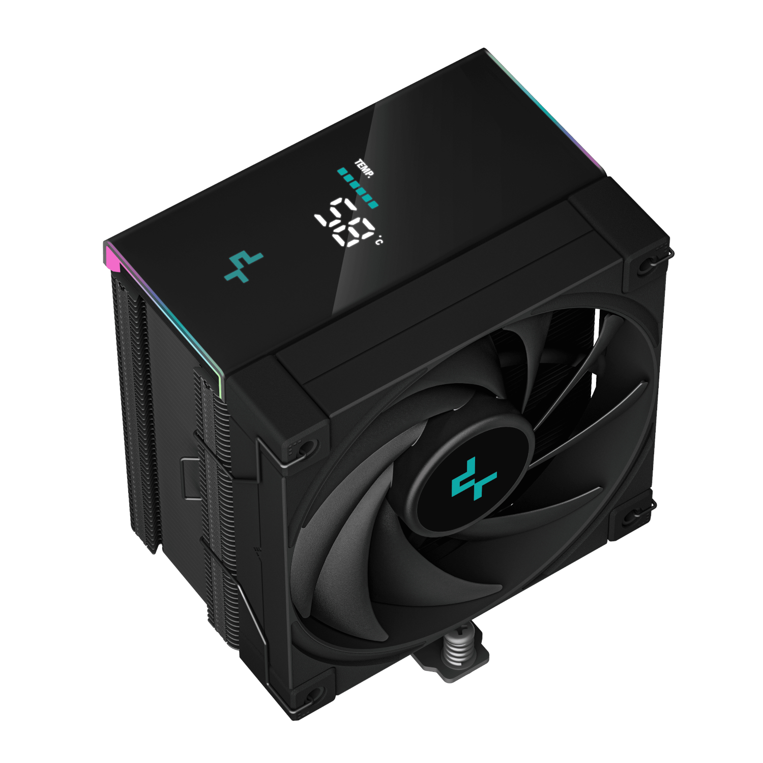 DeepCool AK500S Digital 120mm Air CPU Cooler - Black - Image 4