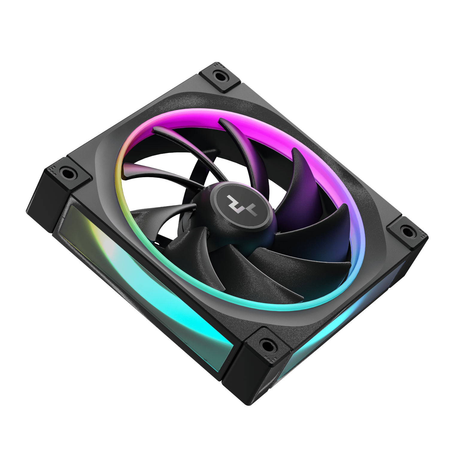 DeepCool FL12 3-in-1 ARGB 120mm PWM 3 Fan Pack - Black - Image 5