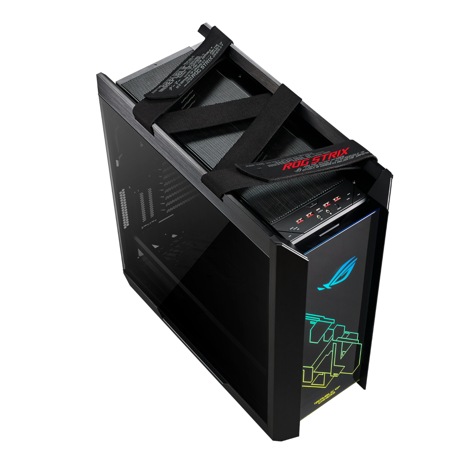 Asus ROG Strix Helios II ARGB EATX Gaming Chassis - Black - Image 5