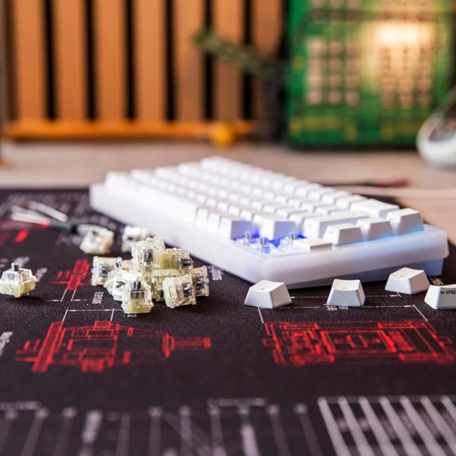 Keychron CHERRY MX2A Speed Silver RGB Switch Set - Image 5