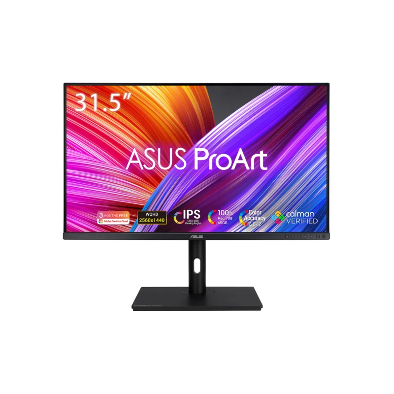 Asus ProArt 31.5″ QHD IPS Calman Verified Monitor