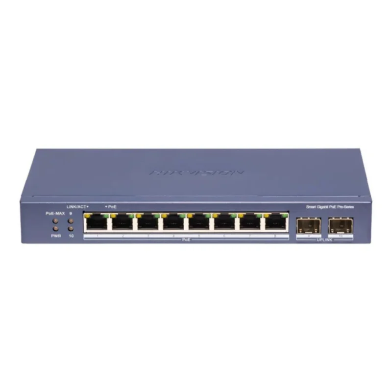 Hikvision 8 Port Gigabit Smart PoE Switch