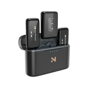 NearStream AWM20T AI Noise-Canceling Premium Lavalier Dual Wireless Microphones