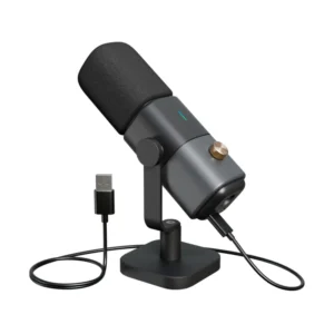 NearStream Podcast & Streaming Dynamic Microphone with Desk Stand