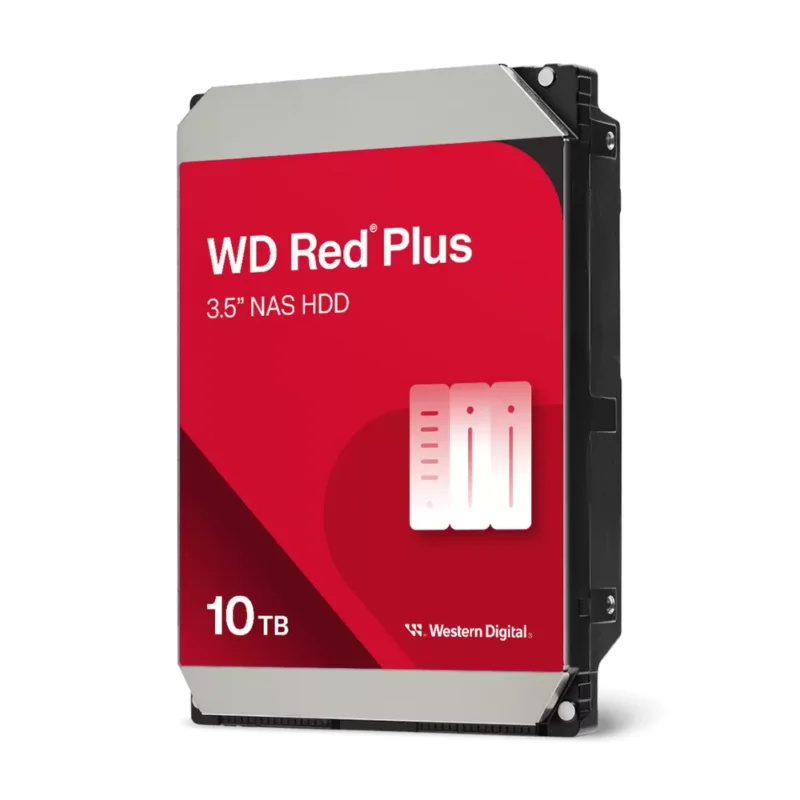WD Red Plus 10TB 3.5″ SATA Internal HDD