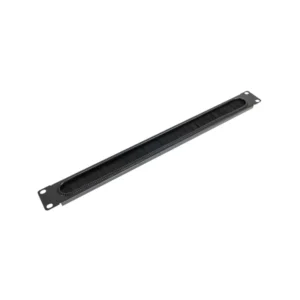 Zone 1U Black Brush Panel